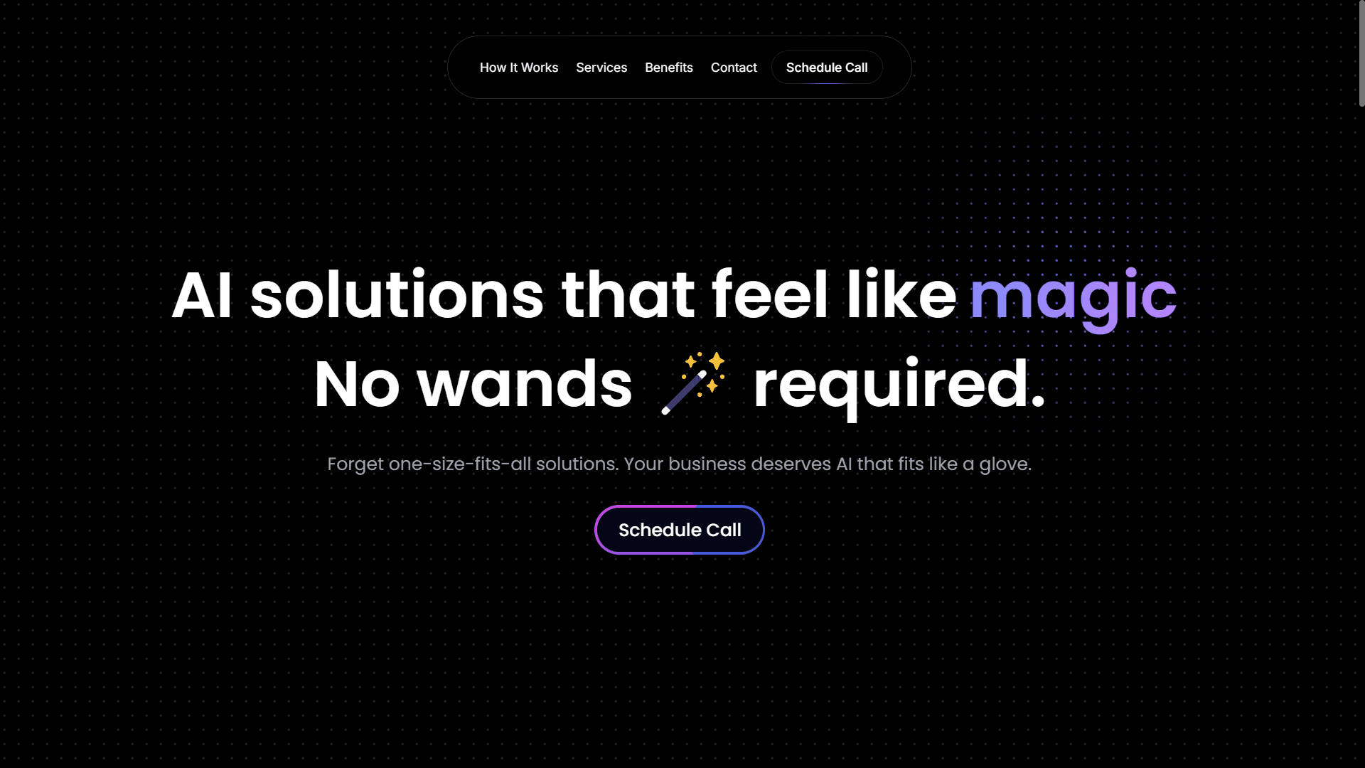 Tiganeon AI Agency Landing Page